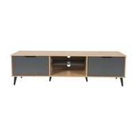 Cole Collection TV Stand with Cabinets for Most TVs up to 85"