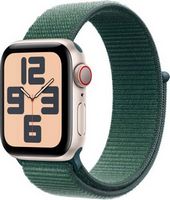 Apple Watch SE 2nd Generation (GPS+Cellular) 40mm Aluminum Case with Lake Green Sport Loop - Star...