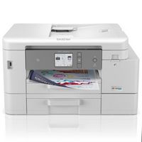 Brother - INKvestment Tank MFC-J4535DW Wireless All-in-One Inkjet Printer with Up to 1-Year of In...