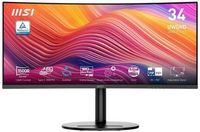 MSI - Modern MD342CQ 34" UWQHD 120Hz 4ms Computer Monitor with HDR ready, Built-in Speakers (Disp...