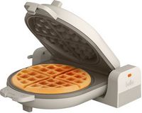 Bella - Fits-anywhere Kitchenware: Flip &amp; Store Belgian Waffle Maker - Oatmilk