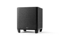 Denon - Home Wireless Subwoofer with Built-in HEOS - Black