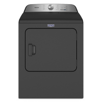 Maytag - 7.0 Cu. Ft. Electric Dryer with Steam and Pet Pro System - Volcano Black