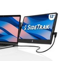 SideTrak - SideTrak&#174; Swivel 12.5&quot; Attachable Portable Monitor - Black