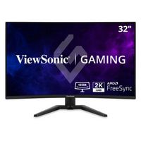 ViewSonic - VX3228C-2K 32" QHD 180Hz 0.1ms FreeSync Curved Gaming Monitor (HDMI, DisplayPort) - B...