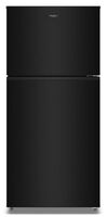 Whirlpool - 30 inch wide 19 cu. ft. Top Freezer Refrigerator with Total Coverage Cooling - Black