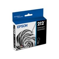 Epson - 212 Claria Ink Standard Capacity Black Cartridge (T212120-S) - Black