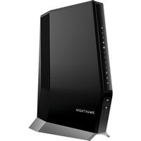 NETGEAR - Nighthawk AX6000 Wi-Fi 6 Router with DOCIS 3.1 Cable Modem - Black