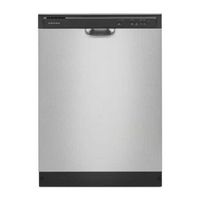 Amana - 24&quot; Front Control Built-In Dishwasher with Triple Filter Wash and 59 dBA - Stainless Steel