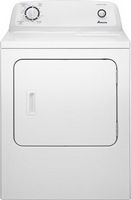 Amana - 6.5 Cu. Ft. Gas Dryer with Automatic Dryness Control - White