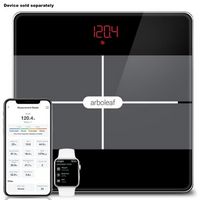 Arboleaf Smart Scale for Body Weight, FSA HSA Eligible, 14 Body Composition Metrics, Bluetooth Sy...