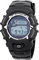 Casio - Men's G-Shock Solar Atomic Digital Sports Watch - Black