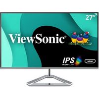 ViewSonic - VX2776-SMHD 27&quot; IPS LCD FHD Monitor (DisplayPort VGA, HDMI) - Black, Silver