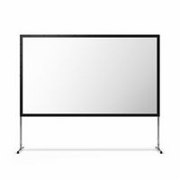 Valerion - 120” Outdoor Camping Portable Folding Matte White Screen，1.3db Gain，170&#176; half gain vie...