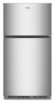 Whirlpool - 21.3 Cu. Ft. Wide Top Freezer Refrigerator with Total Coverage Cooling - Fingerprint-...