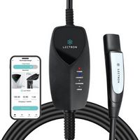 Lectron - App Control (WiFi) Portable Tesla Level 1 NEMA 5-15 Electric Vehicle (EV) Charger- up t...