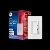 GE Cync Paddle Dimmer Smart Switch Neutral + Traveler Wire (1-Pack) - White