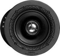 Definitive Technology - DI Series 4-1/2&quot; Round In-Ceiling Speaker (Each) - White