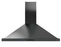 Zephyr - 36 inches - Convertible - Wall Range Hood - Black Stainless Steel