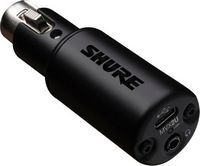 Shure - MVX2U XLR to USB Digital Audio Interface - Black