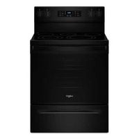 Whirlpool - 5.3 Cu. Ft. Freestanding Electric Convection Range with No Preheat Air Fry and Air Ba...