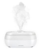 Homedics - Top-Fill Ultrasonic Humidifier with Night Light and Aromatherapy - White