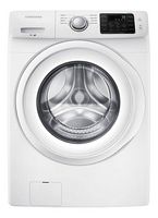 Samsung - 4.2 Cu. Ft. High-Efficiency Stackable Smart Front Load Washer with Vibration Reduction ...