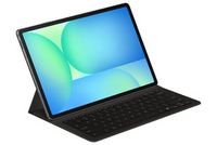 Samsung - Galaxy Tab S10 FE+ Book Cover Keyboard  Slim AI Key - Black