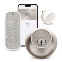 Level - Lock+ Connect with Keypad Smart Lock Bluetooth/Wi-Fi Replacement Deadbolt with App / Keyp...