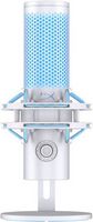 HyperX - QuadCast 2 Wired Multi-Pattern USB Electret Condenser Microphone - Frost/Blue