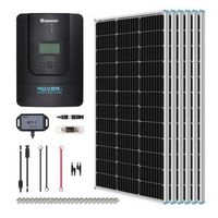 Renogy - 600 Watt Monocrystalline Solar Kit w/ 6 Pcs 100W Solar Panel and 60A MPPT Charge Control...