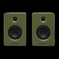 Victrola - Tempo Bluetooth Bookshelf Speakers - Green