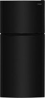 Frigidaire - 20 Cu. Ft. Garage Ready Top Freezer Refrigerator - Black
