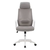 CorLiving - Workspace Mesh Back Office Chair - Grey and White