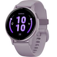 Garmin - vívoactive 5 GPS Smartwatch 42 mm Fiber-reinforced polymer - Metallic Orchid Aluminum an...