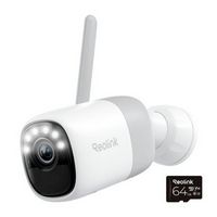Reolink - Altas Series B630 2K 4MP Battery Security Camera Wireless WiFi with Pre-Record, ColorX,...