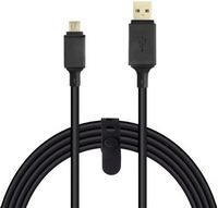 NEXT - Extra Long 9%27 Play + Charge Cable For PlayStation 4 - Black