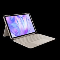 Logitech - Combo Touch for iPad Pro 11-inch (Latest Model)(M4 chip) Keyboard Case with Detachable...