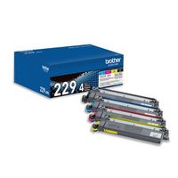Brother - TN229 4-Pack Standard-Yield Toner Cartridges - Black/Cyan/Magenta/Yellow