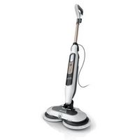 Shark - Steam &amp; Scrub with Steam Blaster Technology Hard Floor Steam Mop - White