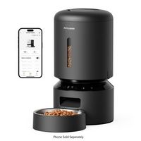 PETLIBRO - Granary WiFi Stainless Steel 5L Automatic Dog and Cat Feeder with Voice Recorder - Black