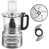 KitchenAid - Easy Store 7-Cup Food Processor in Contour - Silver
