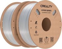 Creality - 1.75 mm Hyper PETG Filament Transparent 2.2 lbs for high-speed printers (2-pack) - Tra...