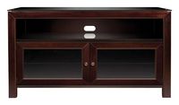 Bell'O - A/V Cabinet for Most Flat-Panel TVs Up to 55" - Deep Mahogany