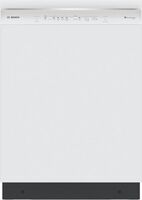 Bosch - 300 Series 24" Front Control Smart Built-In Stainless Steel Tub Dishwasher with 3rd Rack,...