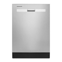 Whirlpool - 24" Top Control Built-In Dishwasher with Boost Cycle, Triple Filtration Wash and 55 d...