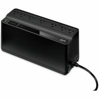 APC - Back-UPS 600VA, 120V, 1 USB charging port, 7 NEMA outlets (2 surge) - Black