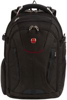 SwissGear - Commander USB ScanSmart Laptop Backpack - Dotted Black