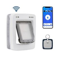 PetSafe - SmartDoor Connected Pet Door, Dog and Cat, Selective Entry and Exit, App Enabled Pet Do...