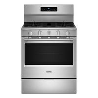 Maytag - 30-Inch Wide Gas Range With No Preheat Air Fry and Air Baking - 5.0 cu. ft. - Stainless ...